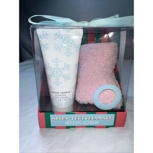 Cozy Sock with Lotion Set Sugar Cookie - Pink Socks and lotion